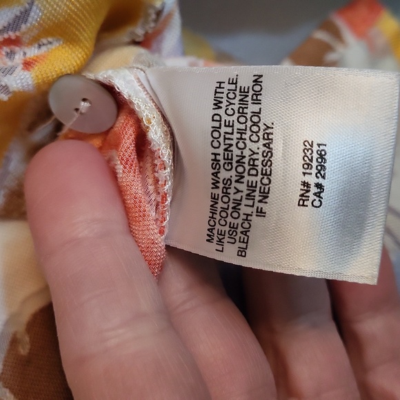 3/$30 Alfred Dunner 3/4 Sleeve  Button Down Top - Picture 6 of 7